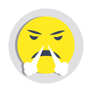 Sneezing Emoji, Emoticon, Emotag, Smiley, Face Expression icon