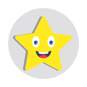 Star Emoji, Emoticon, Emotag, Smiley, Face Expression icon