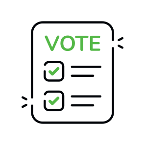 Ballot Paper, Voting Paper, Election, Referendum Paper, Electorate  icon
