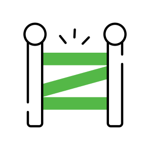 Blockade, Barrier, Barricade, Hurdle, Road Block Board, icon