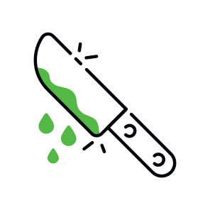 Bloody Knife, Dripping Knife, Murder Tool, Murder Equipment, Weapon  icon