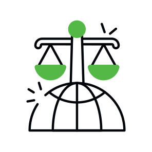 Global Law, Global Justice, Global Equity, Global Fairness, International Justice  icon