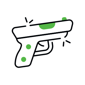 Gun, Pistol, Shooting, Weapon, Firearm  icon