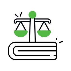 Justice Book, Law Book, Legal Booklet, Court Book, Court Booklet  icon