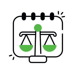 Justice Day, Justice Schedule, Justice Planner, Justice Almanac, Justice Calendar  icon