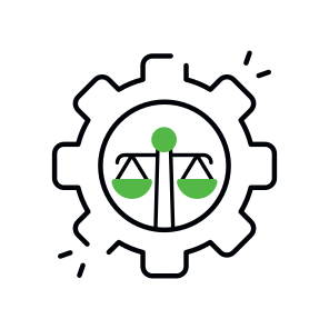 Law Management, Law Development, Justice Management, Justice Development, Law Enforcement  icon