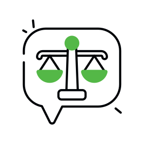 Legal Advice, Legal Message, Legal Chat, Legal Text, Legal Communication,  icon