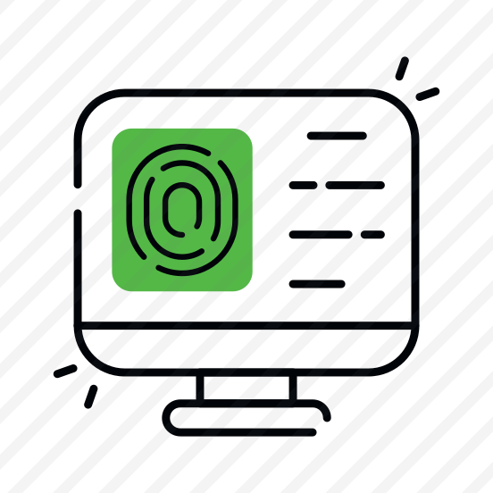 Online Fingerprint, Online Thumbprint, Online Biometric, Biometry, Computer Thumbprint  preview