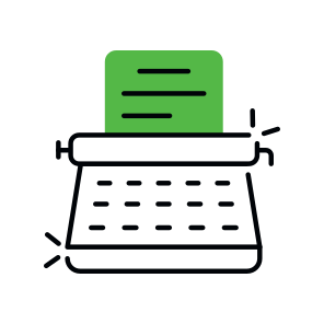 Printer, Typewriter, Compositor, Inkjet, Typographer  icon