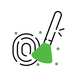 Remove Fingerprint, Remove Finger Mark, Remove Thumbprint, Delete Fingerprint, Delete Thumbprint  icon