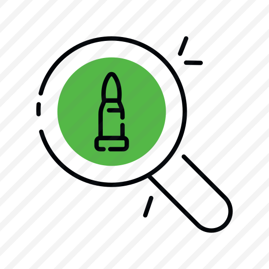 Search Bullet, Ammunition, Bullet Analysis, Bullet Exploration, Find Bullet, preview