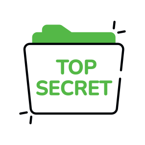 Secret Record, Secret Folder, Confidential Document, Secret Data, Confidential Archive  icon