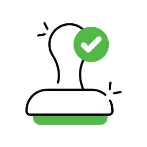 Stamp, Rubber Stamp, Approval, Office Stamp, Seal Stamp icon