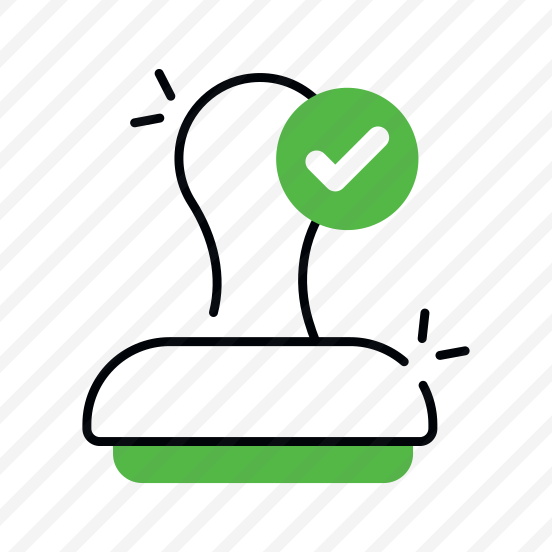 Stamp, Rubber Stamp, Approval, Office Stamp, Seal Stamp preview