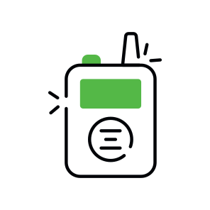 Walkie Talkie, Phone Communication, Portable Mobile, Portable Phone, Wireless Phone, Police Phone  icon