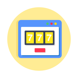 Jackpot Game, Machine Game, Casino Jackpot, Slot Machine, Gamble Jackpot,vector icon