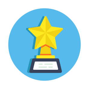 Star Trophy, Award, Reward, Achievement, Triumph, icon
