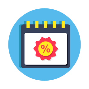 Calendar, Discount Schedule, Planner, Almanac, Daybook icon