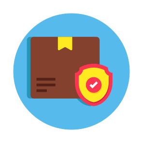 Parcel Security, Parcel Protection, Package Security, Package Protection, Secure Parcel, icon