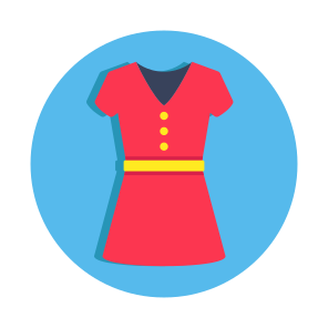 Party Dress, Party Cloth, Womenswear, Attire, Apparel icon
