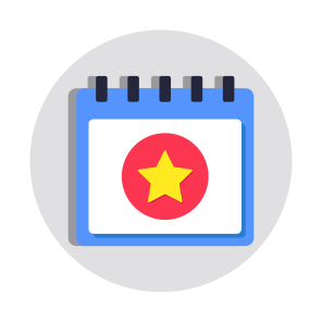 Calendar, Schedule, Planner, Almanac, Daybook icon