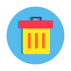 Recycle Bin, Wastebin, Dustbin, Garbage Can, Trash Bin icon