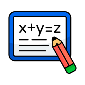Math Class, Education, Learning, Lecture, Study icon