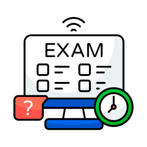 Online Exam, Online Paper, Online Test, Online Examination, Education icon