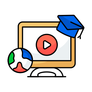 Online Video, Tutorial, Video Lesson, Education, Video Lecture icon