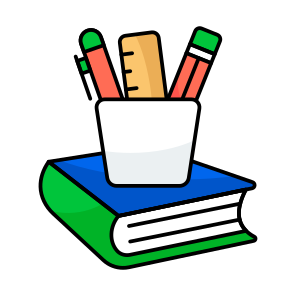 Pencil Box, Holder, Stationery, Geometry, Case icon