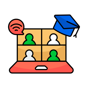 Webinar, Video Call, Live Call, Group Call, Conference Call icon