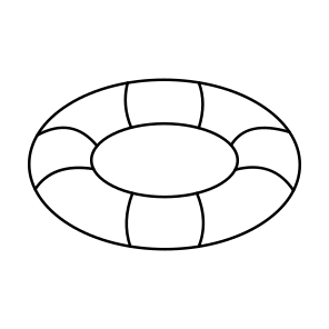 Lifebuoy, Lifesaver, Lifeguard, Security, Floating icon