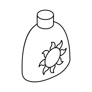 Sunscreen, Sunblock, Spf, Skincare, Cream icon