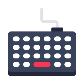 Keyboard, Input Device, Computer Accessory, Computer Equipment, Computer Tool icon