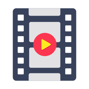 Video Reel, Image Reel, Movie Reel, Cinematography, Film Reel, icon