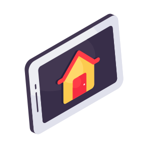 Online Property, Online House, Online Home, Online Real Estate, Real Estate App icon