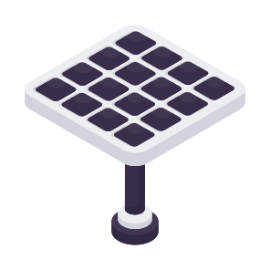 Solar Panel, Photovoltaic Cell, Solar Plate, Solar Energy, Energy Reservoir icon