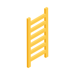 Stairs, Staircase, Stairway, Ladder, Steps icon