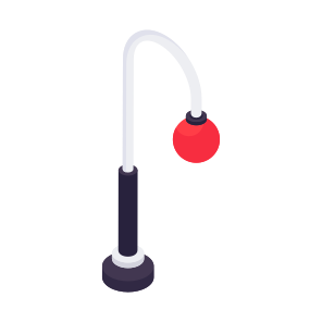 Street Light, Street Lamp, Illumination, Luminous, Electronic icon