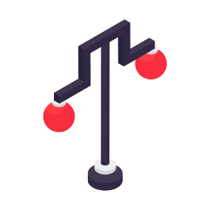 Street Lights, Street Lamps, Illumination, Luminous, Electronics icon