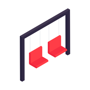 Swing Seats, Entertainment, Fun, Childhood Memory, Kindergarten icon