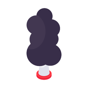 Tree, Plant, Nature, Ecology, Icon, Vector, Isometric, Botany, icon