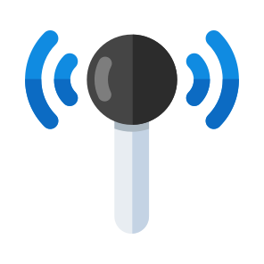 Antenna, Broadband, Network, Connection, Icon, Vector, Flat, Hotspot, Signal, Tower icon