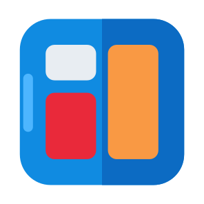 Layout, Widget, Grid, Design, Ui, Collage, Icon, Vector, Flat, icon