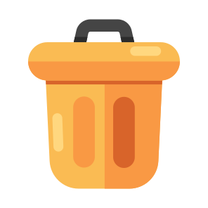 Recycle, Bin, Wastebin, Dustbin, Garbage, Basket, Icon, Vector, Flat, icon