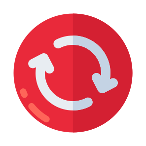 Sync, Arrows, Arrowheads, Synchronization, Refresh, Reload, Icon, Vector, Flat, icon