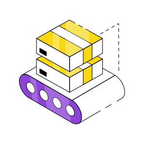 Conveyor Belt, Manufacturing Unit, Luggage Carousel, Assembly Line, Packing Belt icon