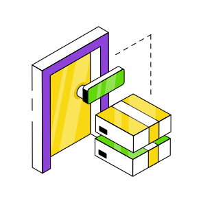 Door Delivery, Home Delivery, Parcel Delivery, Package Delivery, Logistic Delivery,  icon