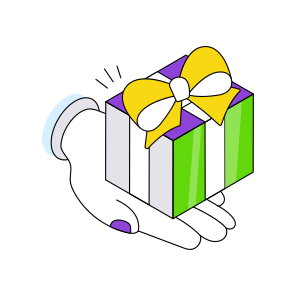 Gift Box, Carton, Wrapped Package, Present, Surprise,  icon