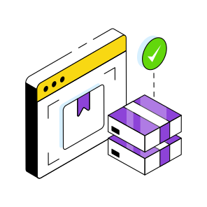 Online Parcel, Online Package, Online Delivery, Online Parcel Order, Logistic Website, icon